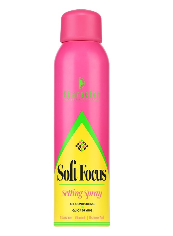 كاركتر بخاخ تثبيت المكياج سوفت فوكس من كاركتر – تحكم بالزيوت وسريع الجفاف (100مل) - Image 1